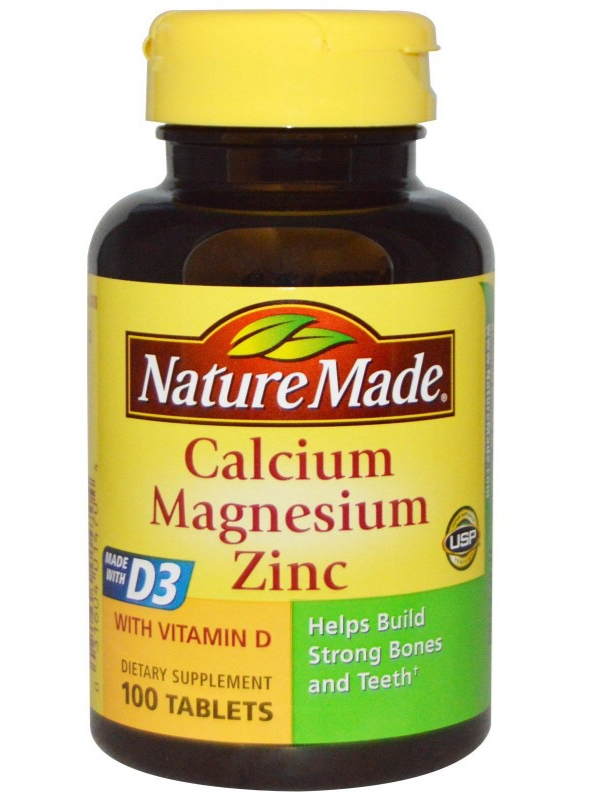 Кальций магний цинк с витамином D3