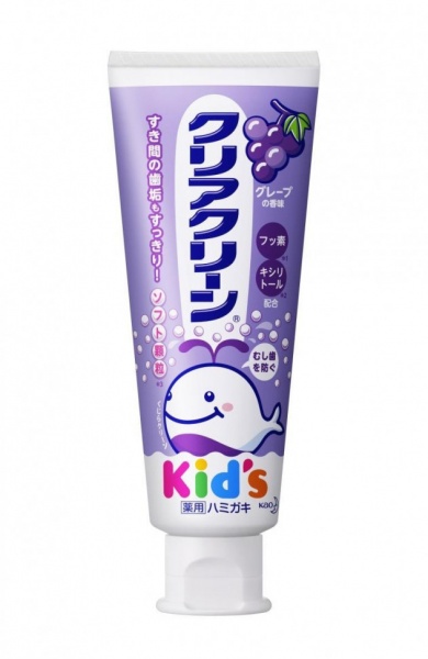 Kao Clear Clean Kids A5 детская зубная паста-гель