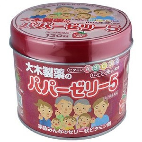Детские витамины желе OHKI Papa Jelly 5 