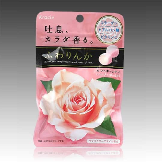 Жевательная конфета со вкусом Ароматной розы с коллагеном