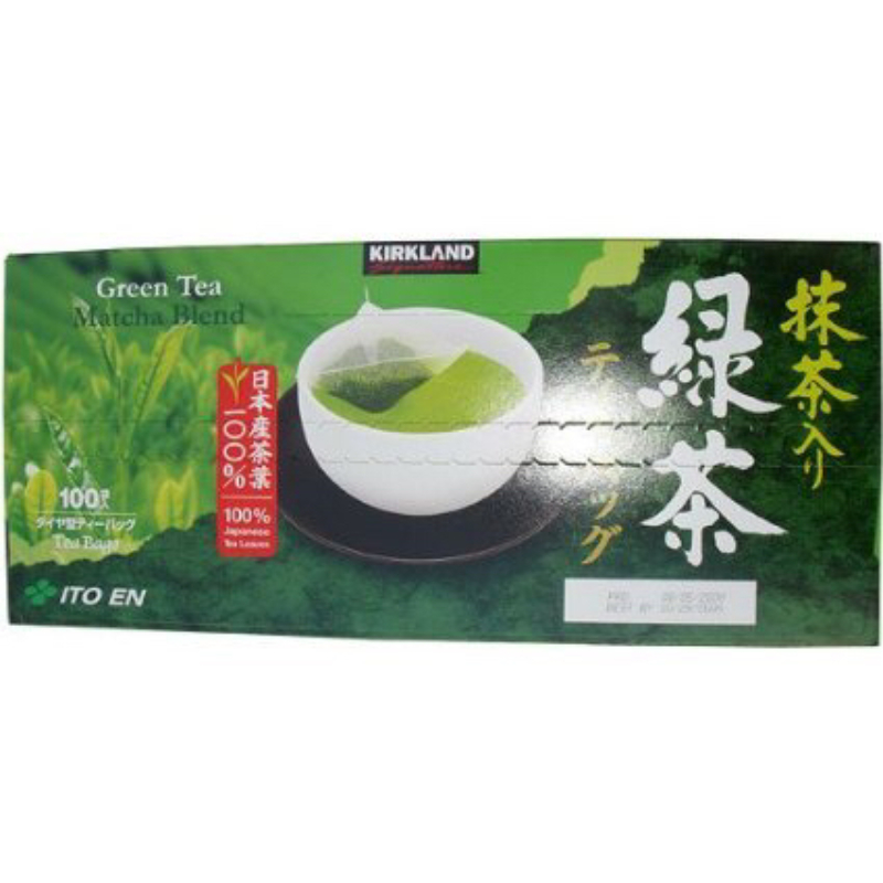 Японский зеленый чай в шелковых пакетиках